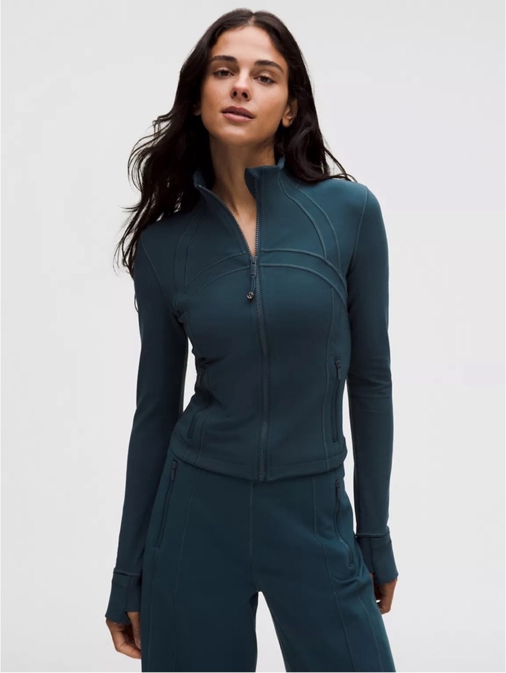 🆕💙 Lululemon Define Cropped Jacket Nulu - Indochine Blue